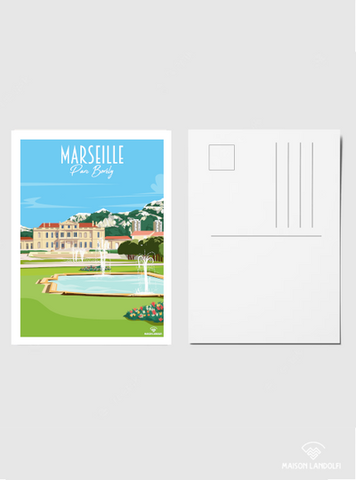Carte postale Marseille - Parc Borély