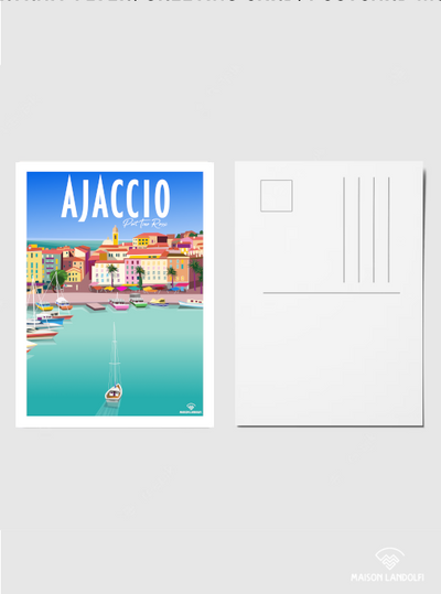 Carte postale Ajaccio - Port Tino Rossi