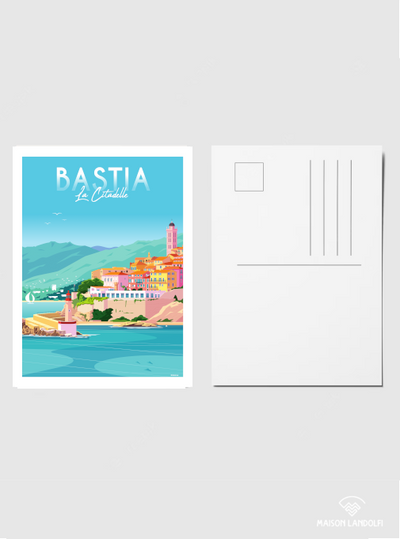 Carte postale Bastia - La Citadelle de Raphael Delerue