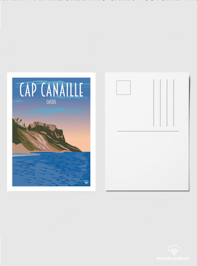 Carte postale Cassis - Cap Canaille