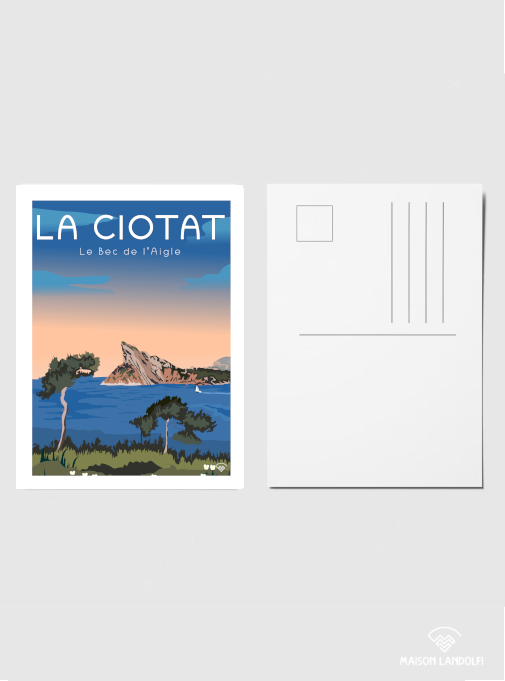Carte postale La Ciotat - Le Bec de l'Aigle