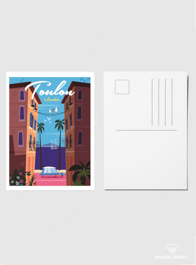 Carte postale Toulon - Mourillon de Gary Godel