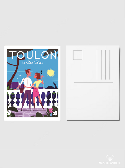 Carte Postale Toulon - Le Cap Brun par Gary Godel