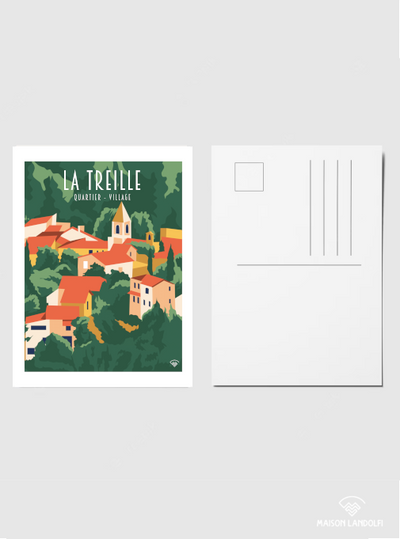 Carte postale Marseille - Quartier de la Treille