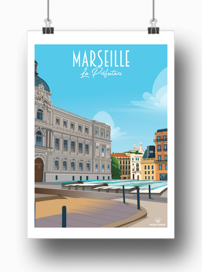 Affiche Marseille - Préfecture