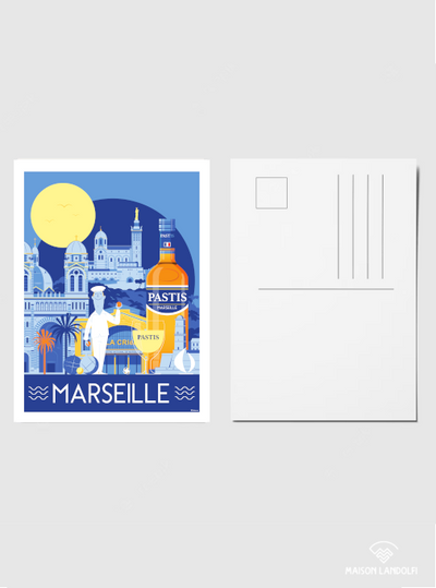 Carte postale Marseille - Panorama de Raphael Delerue
