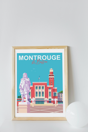 Affiche Montrouge - Le Beffroi de Raphael Delerue