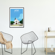 Affiche Antony - Eglise Saint-Saturnin