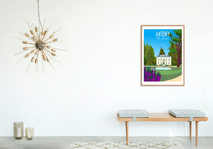 Affiche Antony - Parc Bourdeau