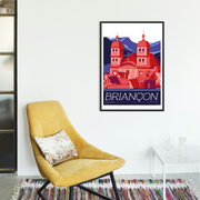 Affiche Briançon par Pauline Grafik