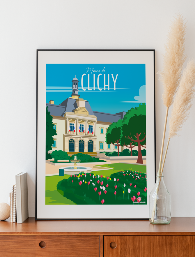 Affiche Clichy - Mairie