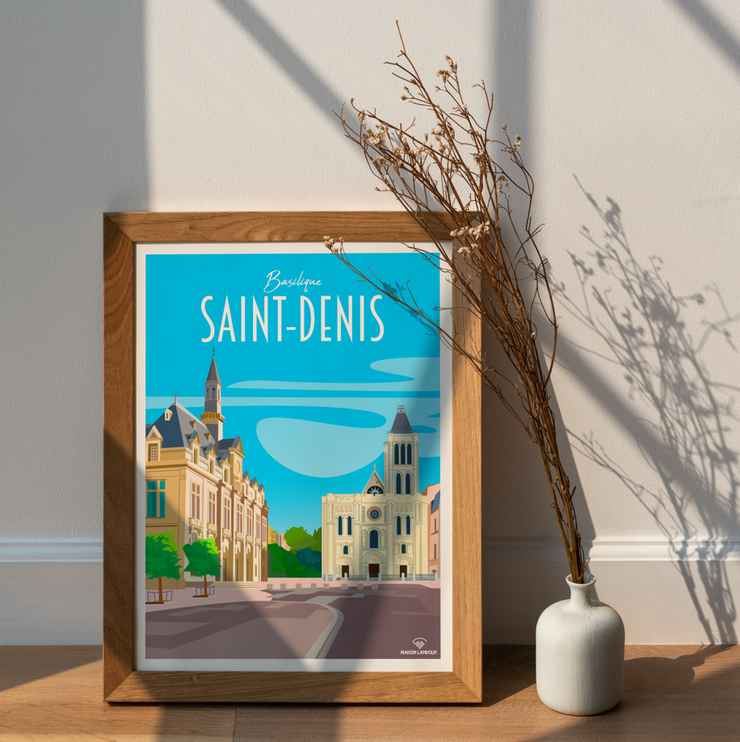 Affiche Saint-Denis- Basilique