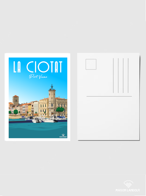 Carte postale La Ciotat - Port Vieux