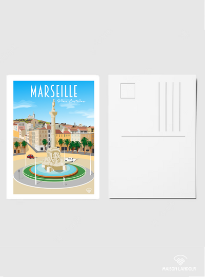 Carte postale Marseille - Castellane