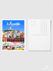 Lot 10 cartes postales Marseille