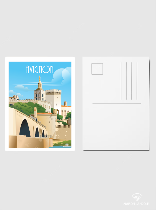 Carte postale Avignon