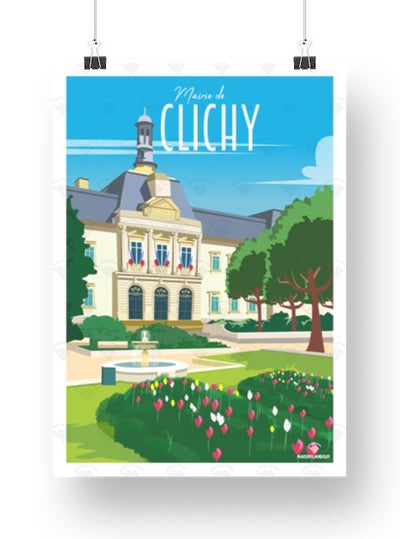Affiche Clichy - Mairie