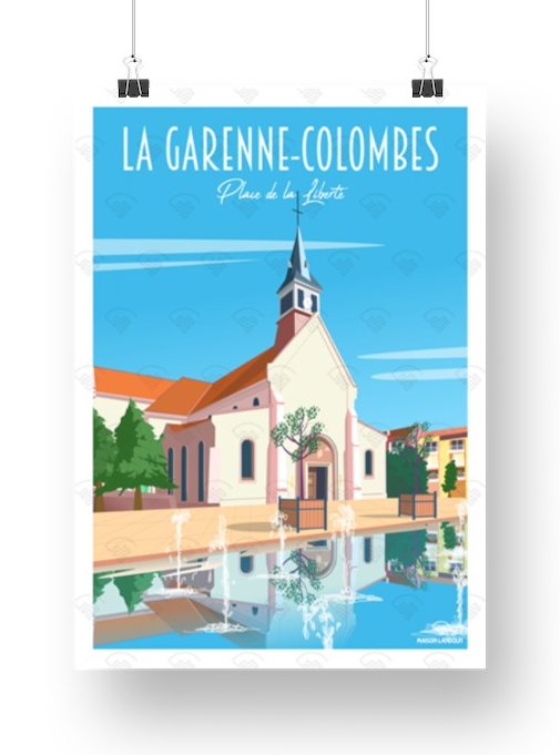 La Garenne-Colombes - Place de la Liberté