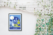 Affiche Lyon Panorama par Raphael Delerue