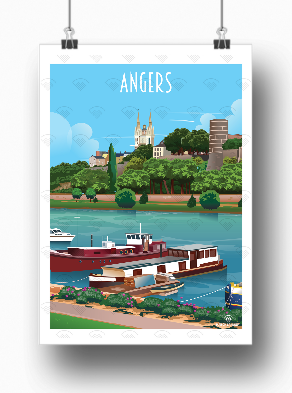 Affiche Angers