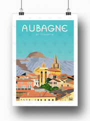 Affiche Aubagne en Provence