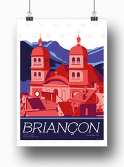 Affiche Briançon par Pauline Grafik