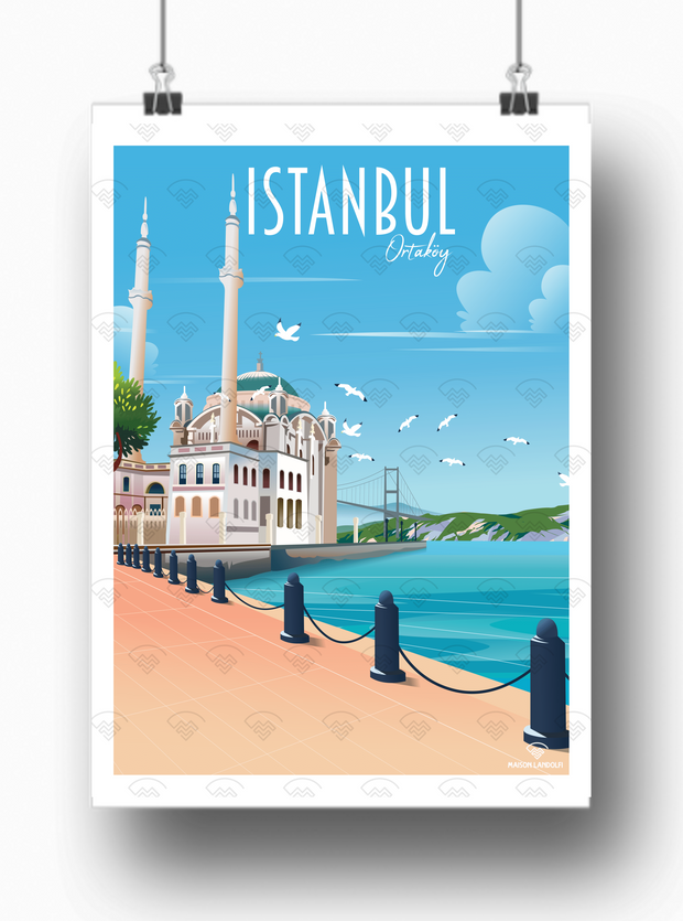 Affiche Istanbul - Ortakoy