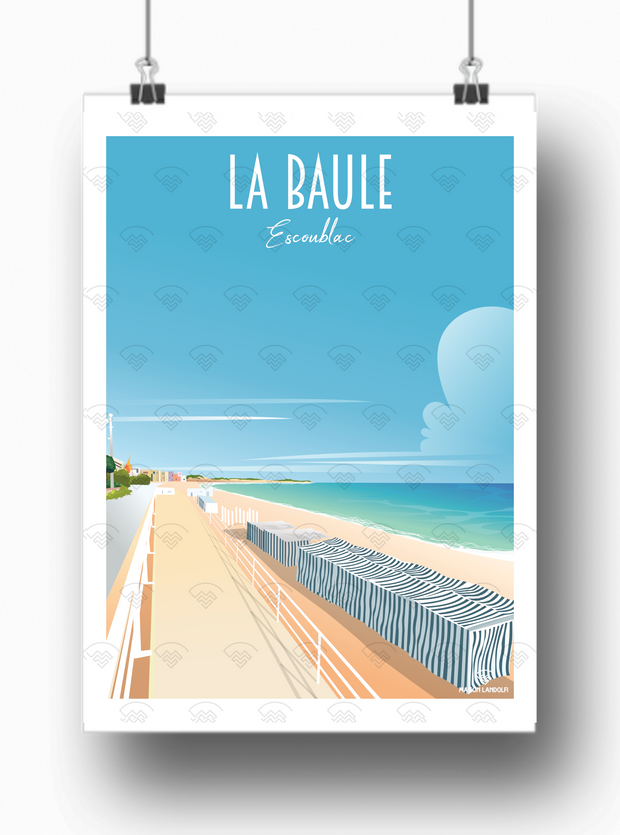 Affiche La Baule-Escoublac