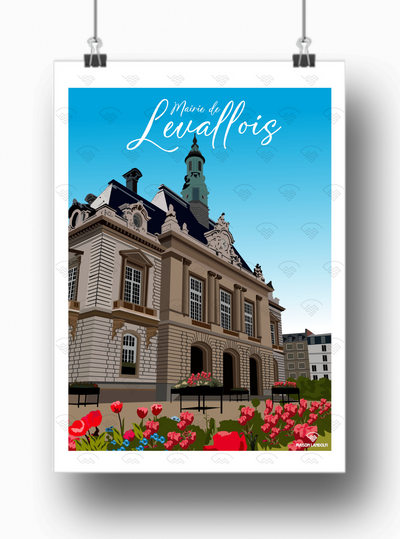 Affiche Levallois - Mairie