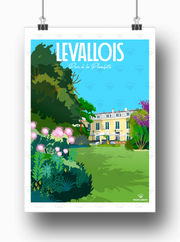 Affiche Levallois - Parc de la Planchette