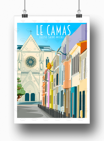 Affiche Marseille - Le Camas