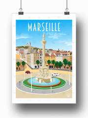 Affiche Marseille - Castellane