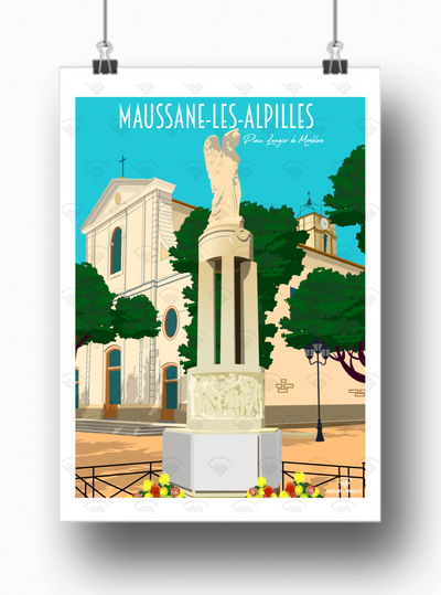 Affiche Maussane-les-Alpilles