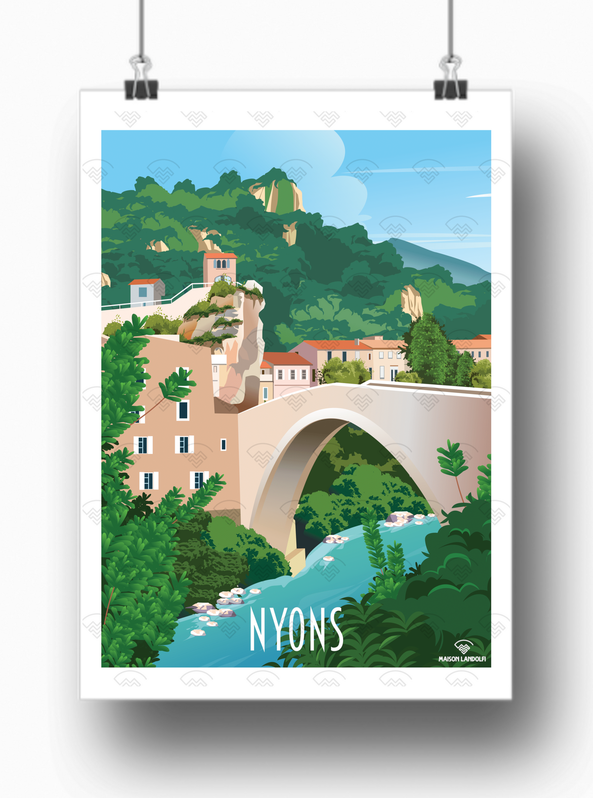 Affiche Nyons