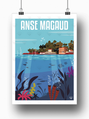 Affiche Toulon - Anse Magaud