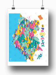 Affiche Provence par Sté !