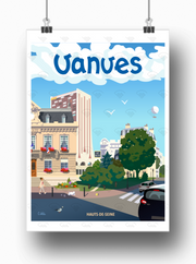 Affiche Vanves par Christophe Williart