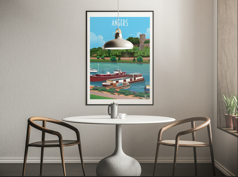 Affiche Angers