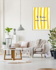 Affiche Le Brusc mon amour par Les Affiches de Voyage