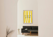 Affiche Un coup de je t'aime par les Affiches de Voyage