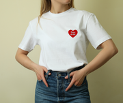 T-shirt Blanc – “Fada de toi” & “Oui ma gâtée” ❤️