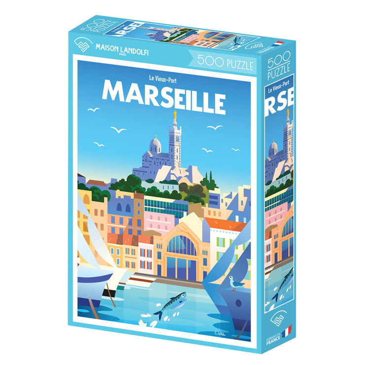 Puzzle - Marseille Vieux port CWILL