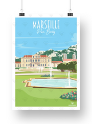 Affiche Marseille - Parc Borély