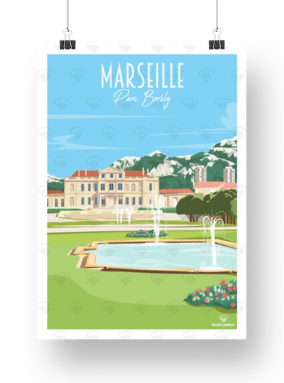 Affiche Marseille - Parc Borély