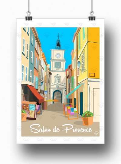 Affiche Salon de Provence