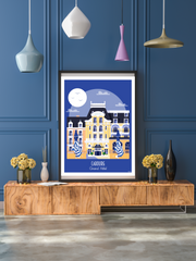 Affiche Cabourg - Grand hôtel par Delerue