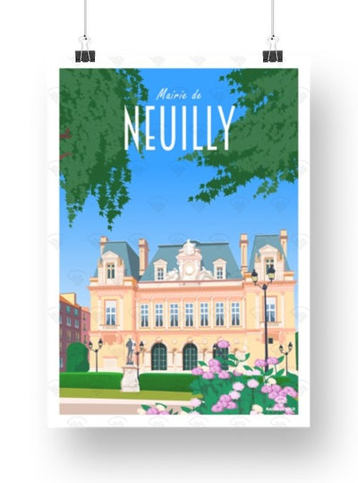 Affiche Neuilly - Mairie