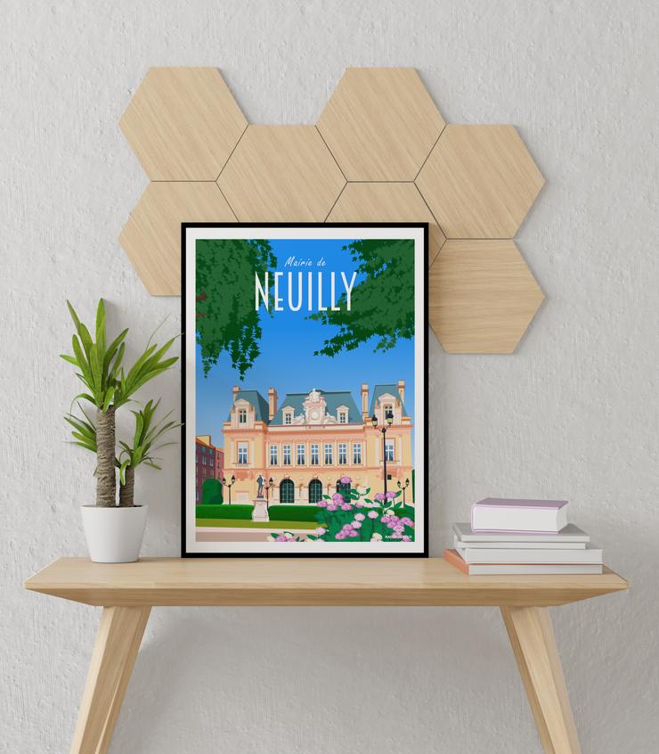 Affiche Neuilly - Mairie