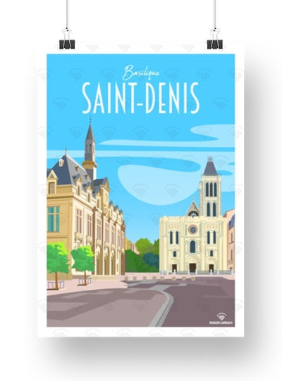 Affiche Saint-Denis- Basilique