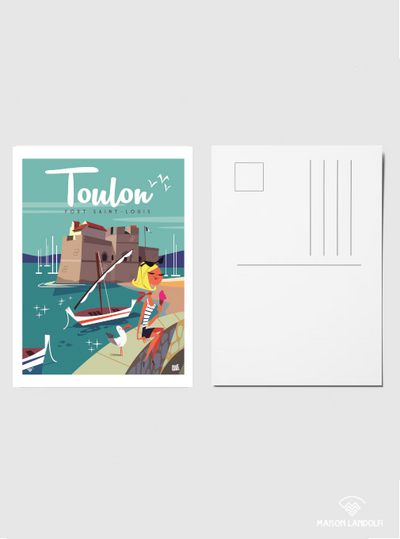 Carte Postale Toulon - Fort Saint Louis